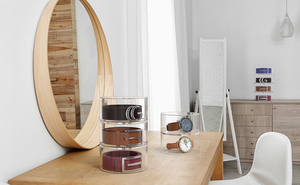 The Best Belt Organizer, Featured in Uncluttered Simplicity