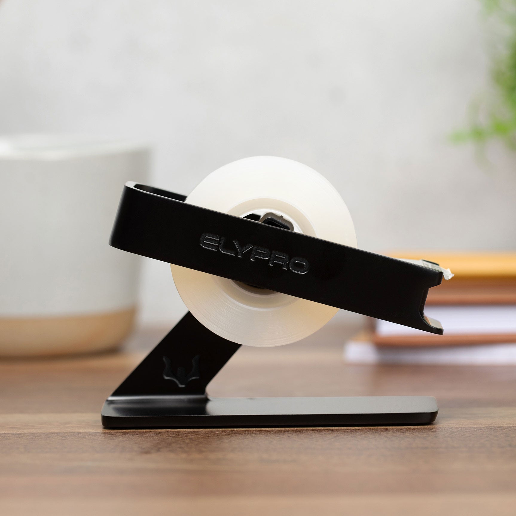 Modern Tape Dispenser — Heavy-Duty Metal Desk Dispenser for Home & Office