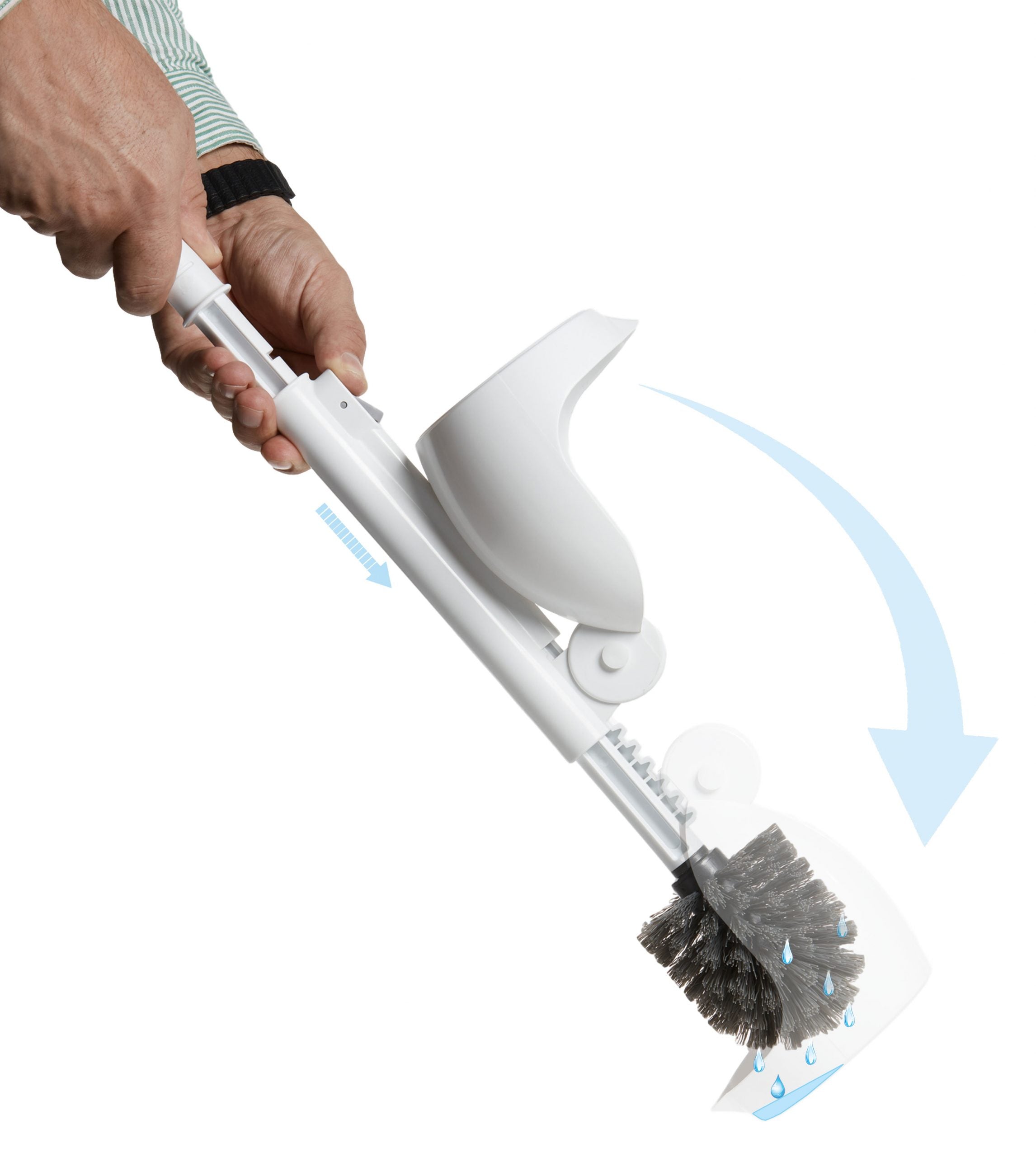 Drip Free Toilet Brush with cover