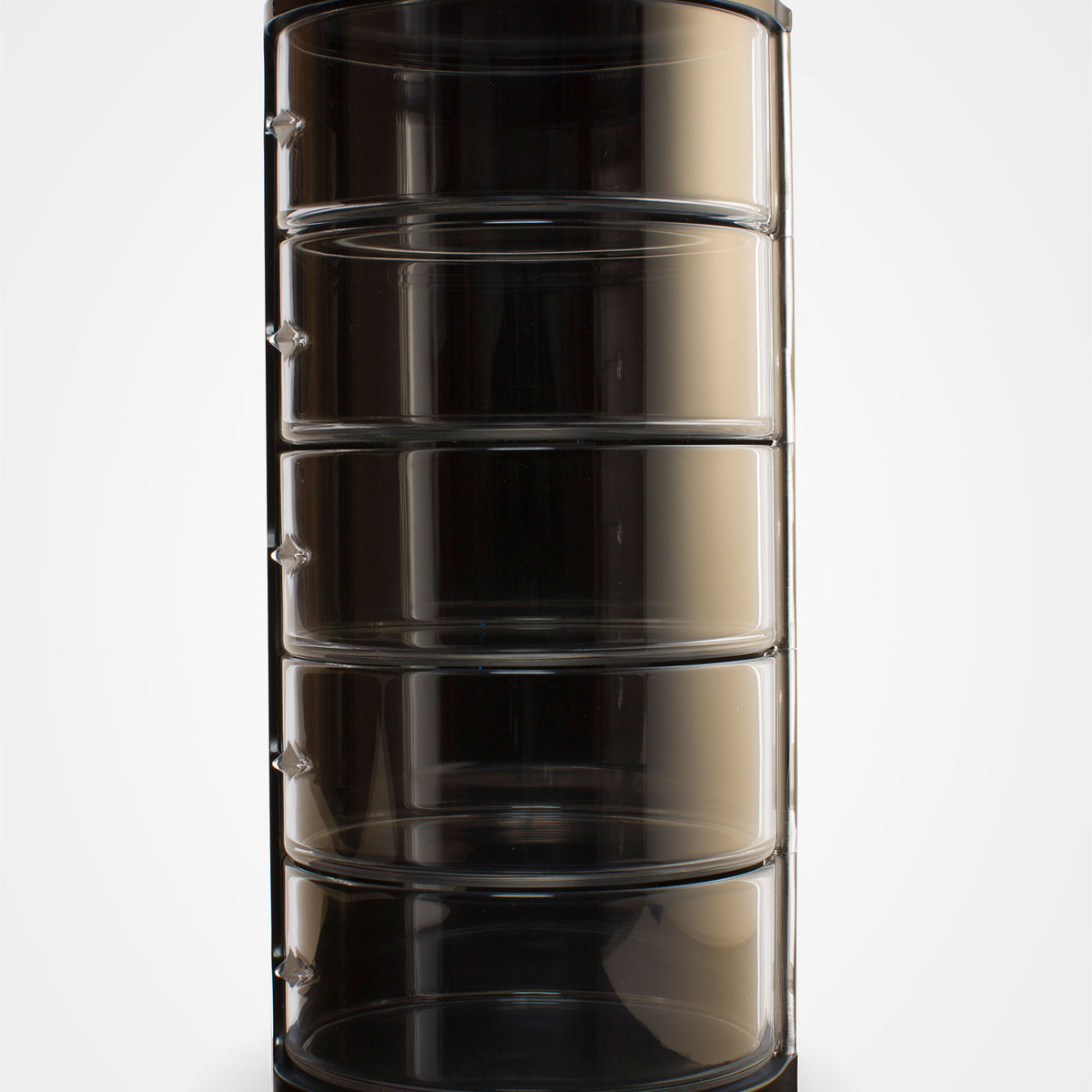 Belt Organizer — Rotating Acrylic Storage for Belts, Watches & Accessories