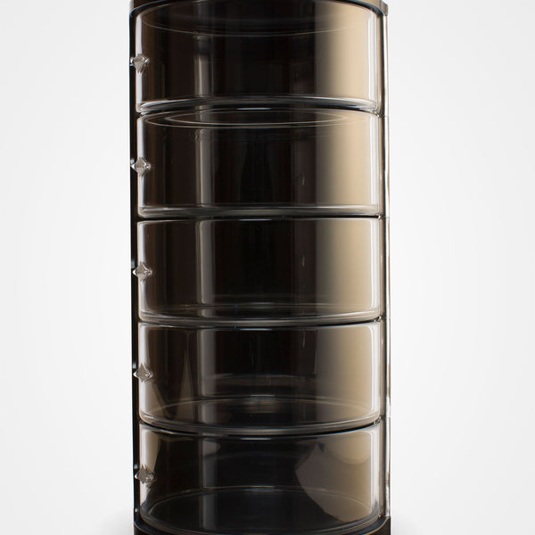 Belt Organizer — Rotating Acrylic Storage for Belts, Watches & Accessories
